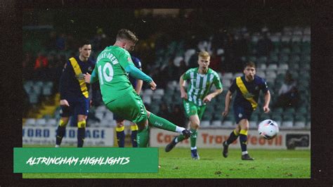 📺 Highlights Yeovil Town 1 1 Altrincham Youtube