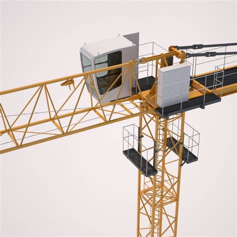 Tower Crane Liebherr Ec B 3d Model Max Obj 3ds Lwo Lw Lws