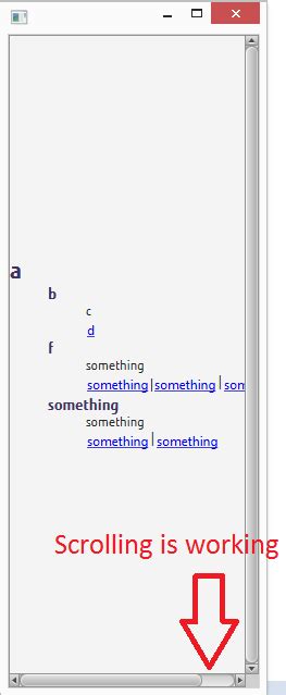 Java Centering Content Of ScrollPane With FitToWidth False Using