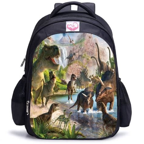 Cartable Enfant Dinosaure Sac Dos D Cole Primaire Scolaire Sac De