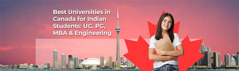 Best Universities In Canada For Indian Students UG PG MBA Engineering