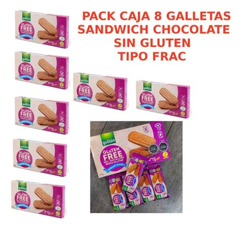 Pack Caja Galleta Sandwich Choco S Gluten Gull N Tipo Frac Cuotas