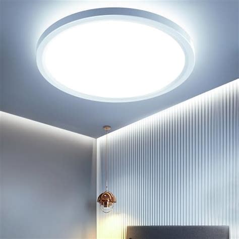 Plafonnier Led Rond Luminaires W Otren Clairage Moderne K Pour