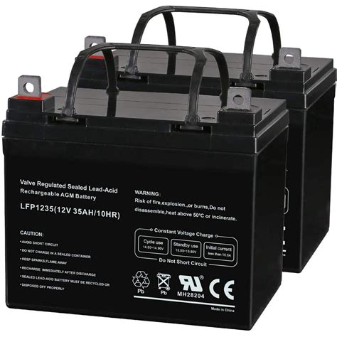 12v 35ah Rechargeable Sla Deep Cycle Agm Battery Replaces 12 Volt