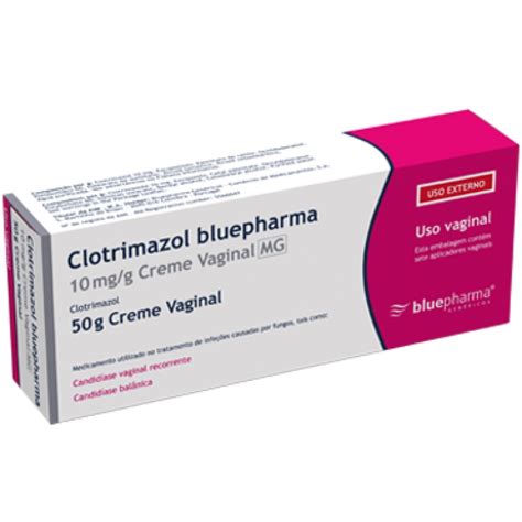 Clotrimazol Bluepharma 50g Creme GAMAFARMA