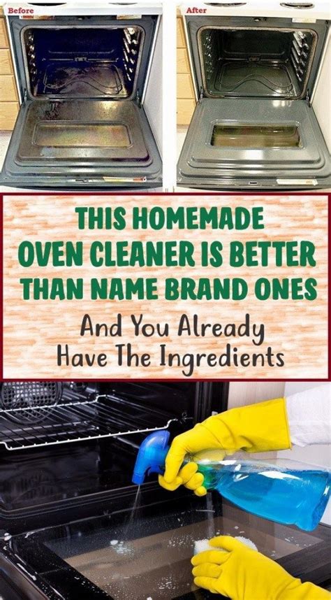 This Homemade Oven Cleaner Is Better Than Name Brand Ones And You Already Have The Ingredients