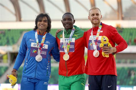 Neeraj Chopra Historic Silver India Celebrates As Neeraj Chopra Wins