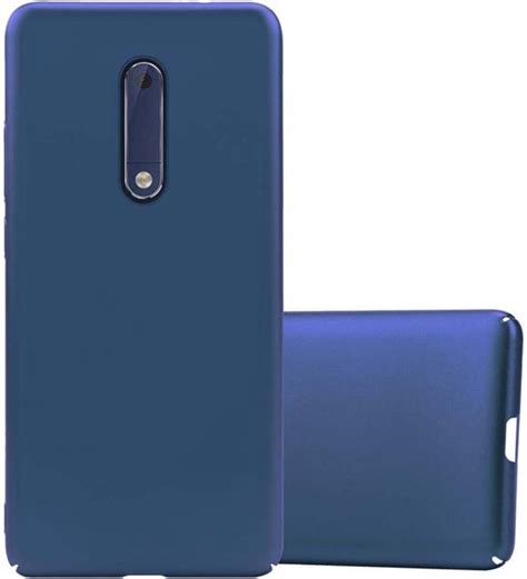 Cadorabo Hoesje Voor Nokia In Metaal Blauw Hard Case