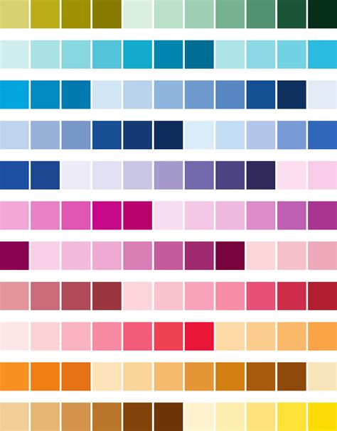 Pantone Solid Coated Chart Free Download