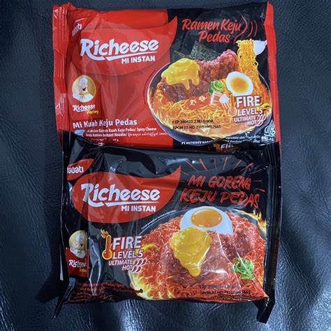 Jual Mie Sedaap Korean Cheese Buldak Spicy Chicken Richeese Mie