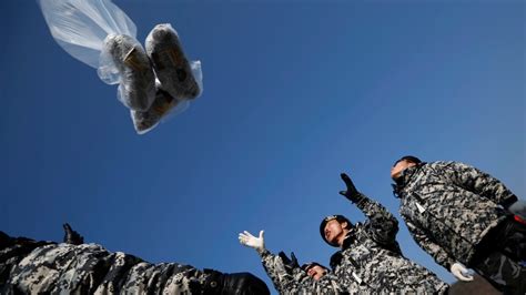 South Korean Activists Send Propaganda Filled Balloons Into North