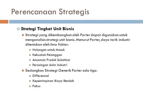 Detail Contoh Perencanaan Strategis Koleksi Nomer 4