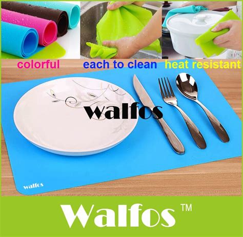 Aliexpress Comprar Manteles De Cocina De Silicona Cuadrados De