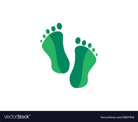 Foot Royalty Free Vector Image Vectorstock