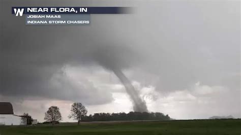 Weathernation On Twitter New Video A Tornado Was Spotted In Indiana