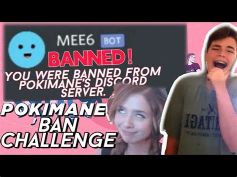 POKIMANE DISCORD SERVER BAN SPEEDRUN How Fast Can I Get Banned From