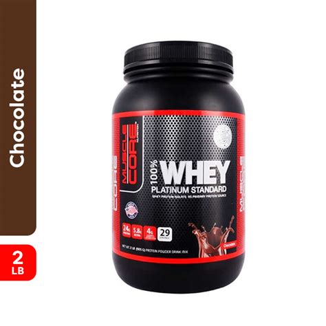 Buy Muscle Core Whey Platinum Standard Lb Chocolate Online At