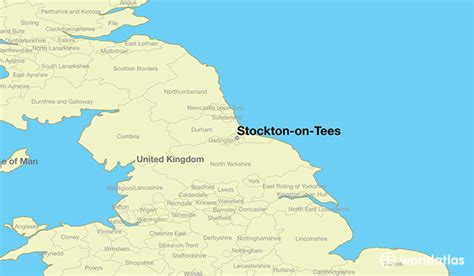 Where is Stockton-on-Tees, England? / Stockton-on-Tees, England Map - WorldAtlas.com