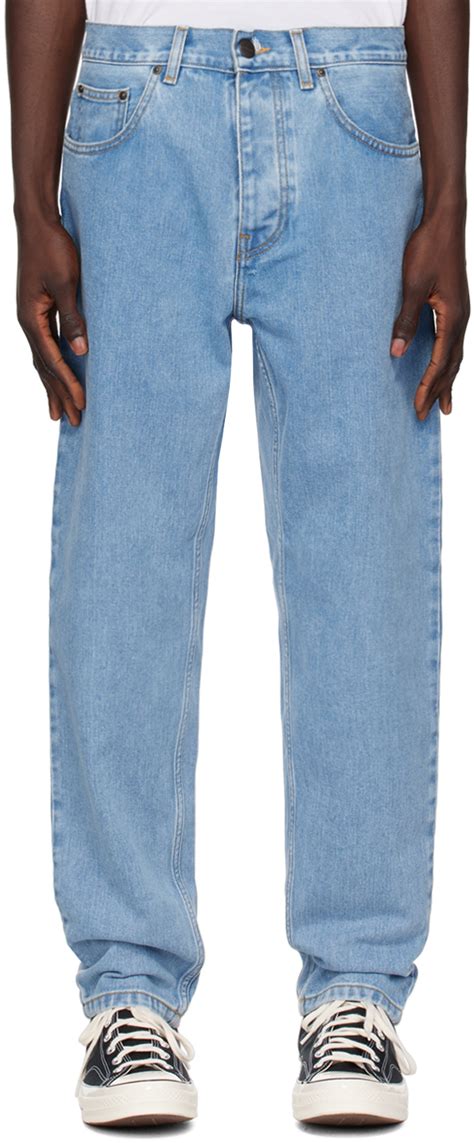 Carhartt Work In Progress Blue Newel Jeans Ssense