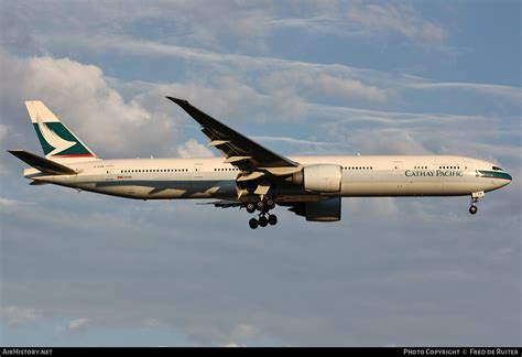 Aircraft Photo Of B Kpb Boeing Er Cathay Pacific Airways