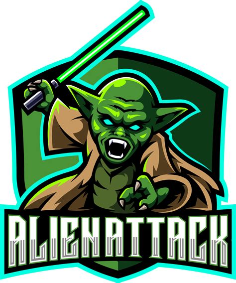 Alien Esport Mascot Logo Design By Visink Thehungryjpeg