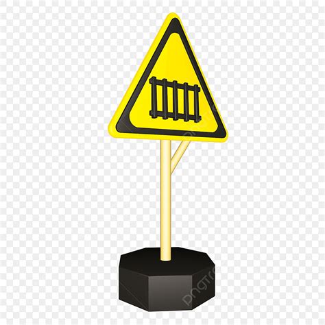 C4d Traffic Safety Sign Guarded Railway Crossing C4d Traffic Safety