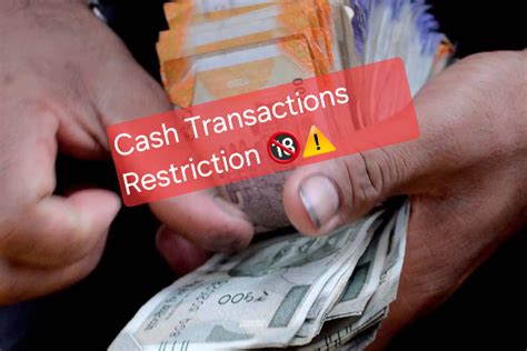 Income Tax Restrictions On Cash Transaction Taxconcept