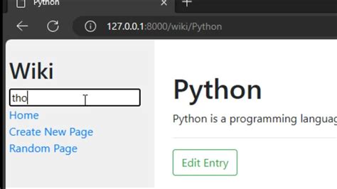Cs50w Project 1 Wiki Youtube