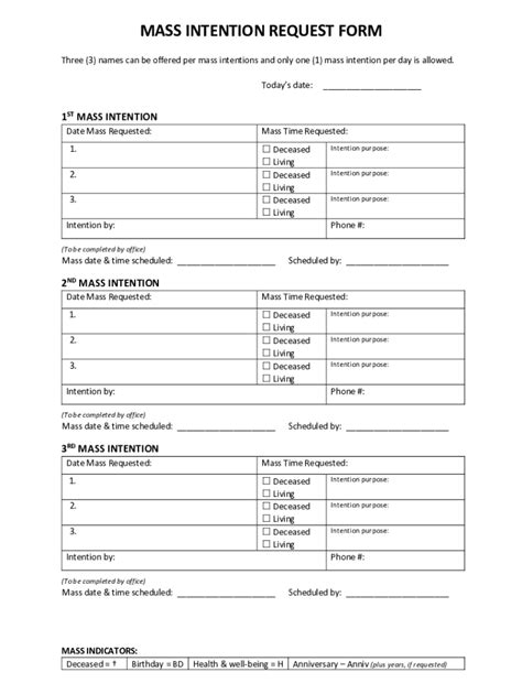 Fillable Online Mass Intentions And Stipends Part I Canon Law Made Easy Fax Email Print