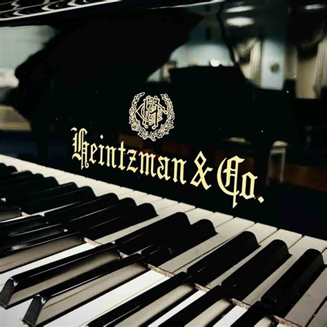 Used Heintzman 168A Grand Piano In Ebony Polish Merriam Music