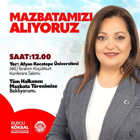 K Ksal Mazbatas N Bug N Al Yor Te Yeri Ve Saati Afyon Haber Odak