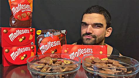 Asmr Mukbang Maltesers Cereal Chocolate Dessert Eating Sounds Hungry