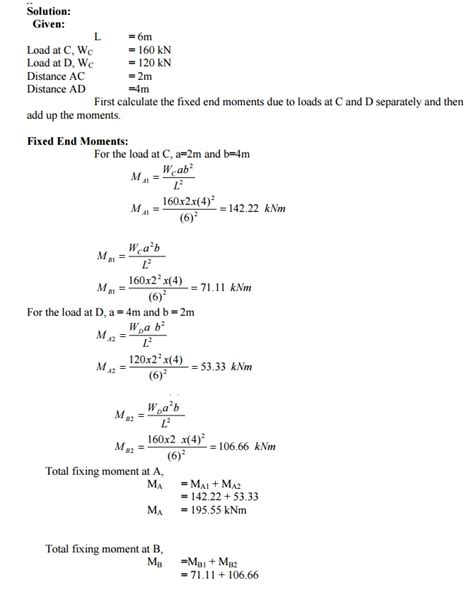 Solved Problems Civil Strength Of Materials Indeterminate Beams