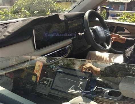 2021 Mahindra XUV500 Interior Revealed In Clear Spyshot