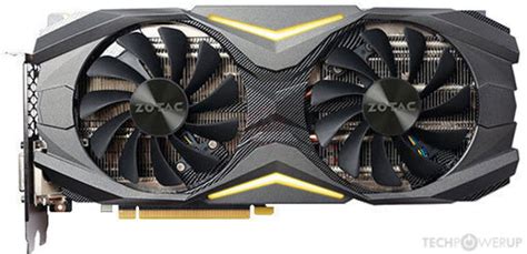 Zotac Gtx 1080 Amp Specs Techpowerup Gpu Database