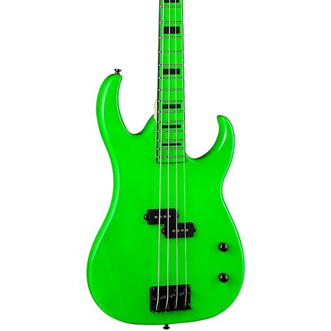 Dean Custom Zone 4 String Bass Guitar Nuclear Green Musician S Friend