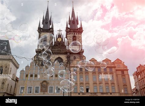 Prague, Old Town Hall Stock Photo - Alamy