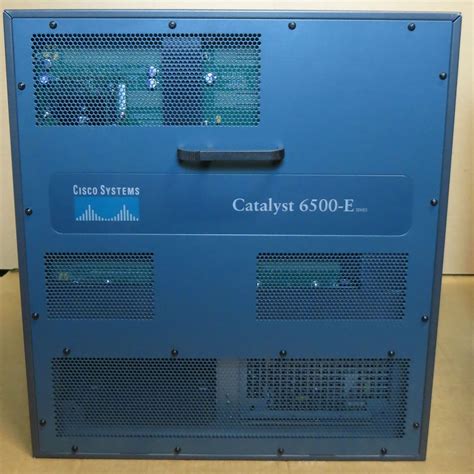 Cisco Catalyst 6 Bay 6500 WS-C6506-E Modular Switch Chassis WS-SVC-FWM ...