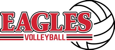 Eagles Volleyball Free Svg File For Members Team Mascot T Shirt Design