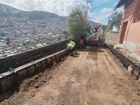 Se Inician Trabajos De Rehabilitaci N Vial En El Panecillo Y El Recreo