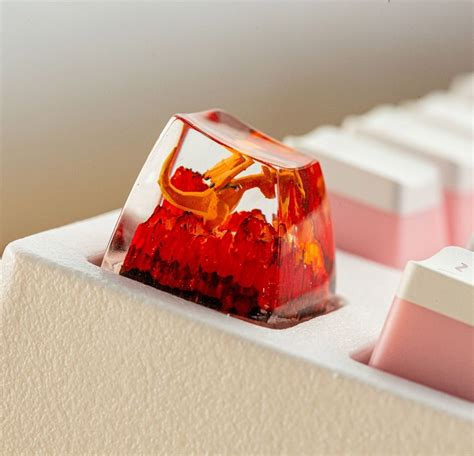 Charizard Pokemon Artisan Keycap Hirosart Keycaps Studio