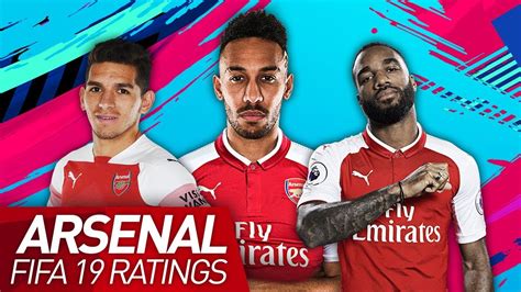 FIFA 19 ARSENAL RATINGS NEW CAREER MODE DISCUSSION YouTube