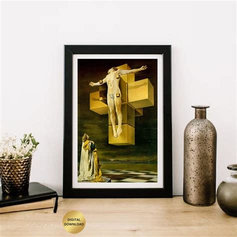 Salvador Dali Crucifixion Print