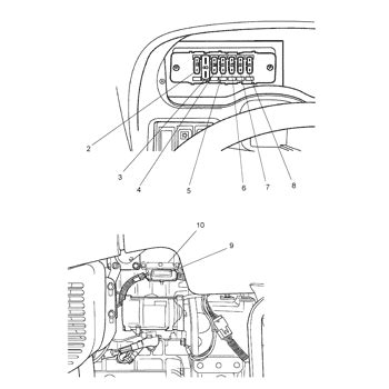 TC45A 4 CYL COMPACT TRACTOR 10 03 12 07 06 ELECTRICAL SYSTEMS