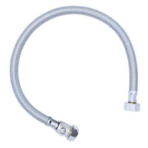 Viva 15mm X 1 2″ Bsp Flexible Tap Connector With Isolator Valve 500mm