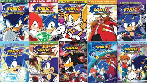 Sonic X TV Show Collectible Media Page