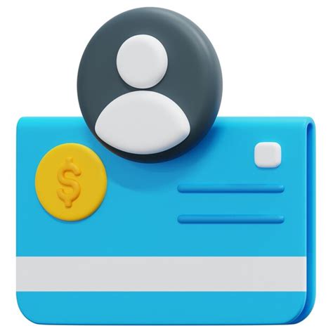 Premium Psd Bank Account 3d Render Icon Illustration