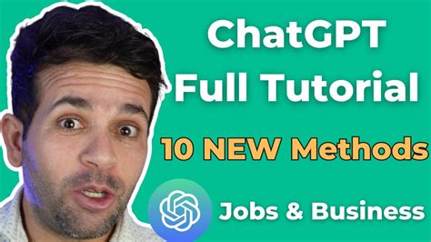 Full Chatgpt Tutorial 10 Methods To Use Chat Gpt With Tips And Tricks