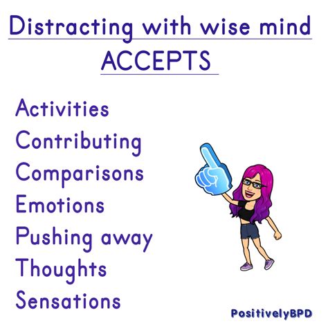 31 PositivelyDBT Peer DBT Distress Tolerance Distracting With Wise