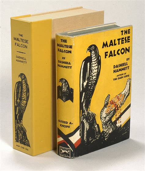 THE MALTESE FALCON. by Hammett, Dashiell - 1930